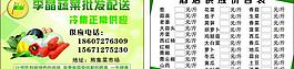 蔬菜批發(fā)名片圖片