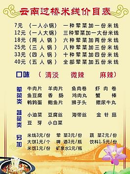 菜單圖片