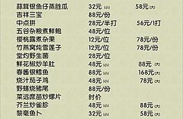 菜单图片