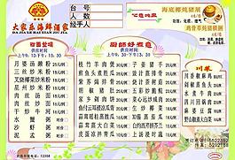 菜單圖片