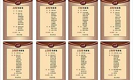 美食菜單圖片