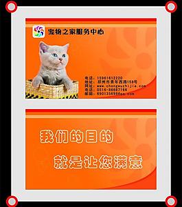 寵物名片圖片