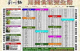 劉一鍋 菜單圖片