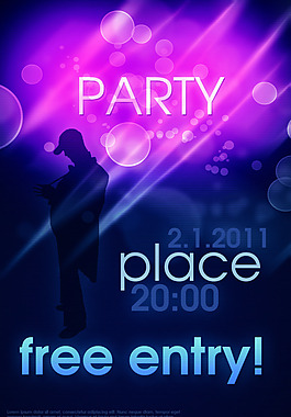PARTY夜店海報