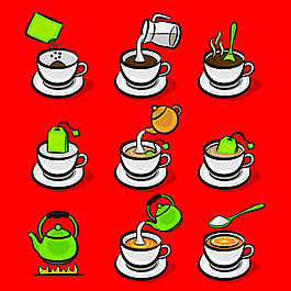 茶和咖啡