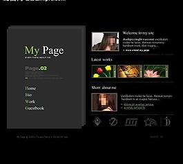 主頁設(shè)計flash圖片