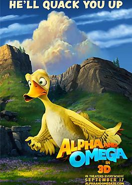 電影海報 阿爾法與歐米加 alpha omega圖片