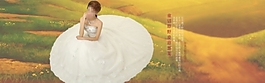 婚紗禮服海報(bào)