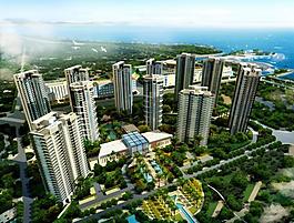 房地產(chǎn)海報(bào)效果圖圖片