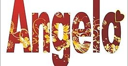 angelo艺术字图片