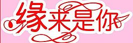 緣來是你圖片