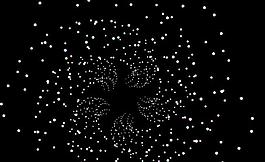 粒子星光動畫素材圖片