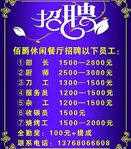 招聘海報圖片