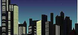 城市晝夜交替圖片