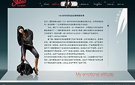 服裝網(wǎng)站模版圖片