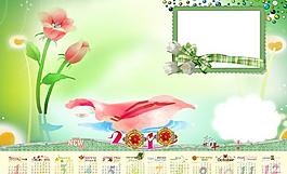 2010橫版日歷圖片