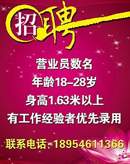 招聘海報(bào)圖片