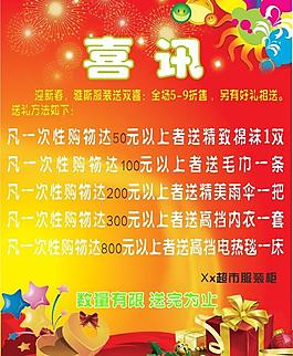 超市促銷圖片