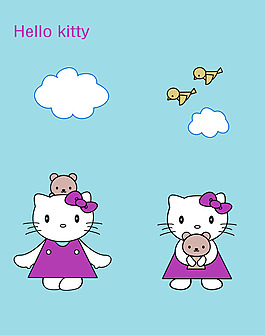 kitty貓移門圖