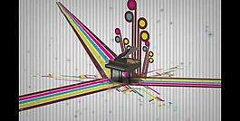 時(shí)尚動(dòng)感音樂模版圖片