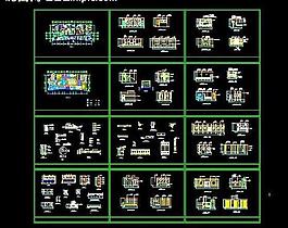 辦公空間裝修總圖圖片