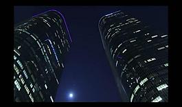 夜景樓宇光效視頻圖片