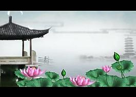 水墨画风景视频素材图片