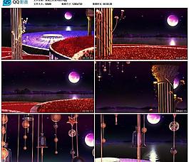 浪漫之約系列紫色夜空圖片