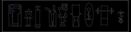 cad 建筑圖 健身器材圖片