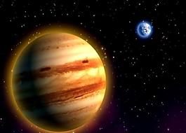 宇宙中的星球图片