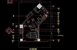 上海禮頓國際公寓b4 b5 1型樣板間施工圖圖片