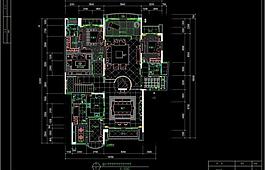 北京星河湾b1复式施工图图片