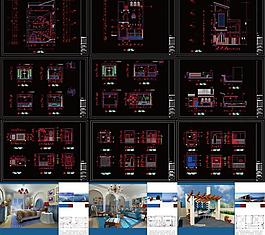 建筑施工图图片
