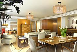 室內(nèi)設(shè)計餐廳方案圖片