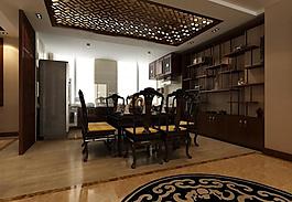 中式 室內(nèi)設(shè)計(jì)圖片