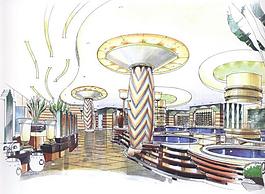 室內(nèi)設(shè)計(jì)手繪效果圖圖片