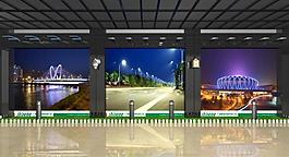 路灯展厅图片