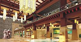 酒店大堂图片