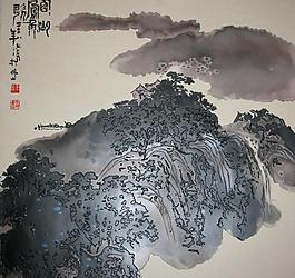 国画砖图片
