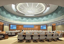 辦公空間效果圖圖片