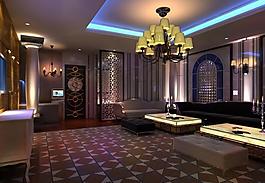ktv 效果圖圖片