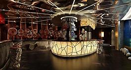 吧臺大廳效果圖圖片