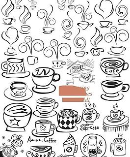 咖啡杯ps筆刷圖片