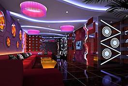 ktv 效果圖圖片