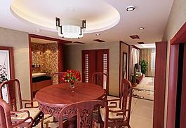中式餐厅图片