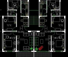 戶型 兩室一廳一廚一衛圖片