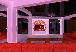 ktv 效果圖圖片