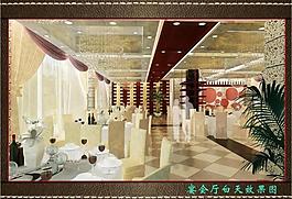 宴會(huì)廳效果圖圖片