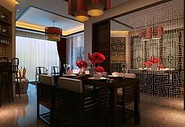 中式餐廳圖片