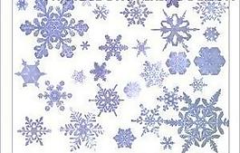 雪花筆刷圖片